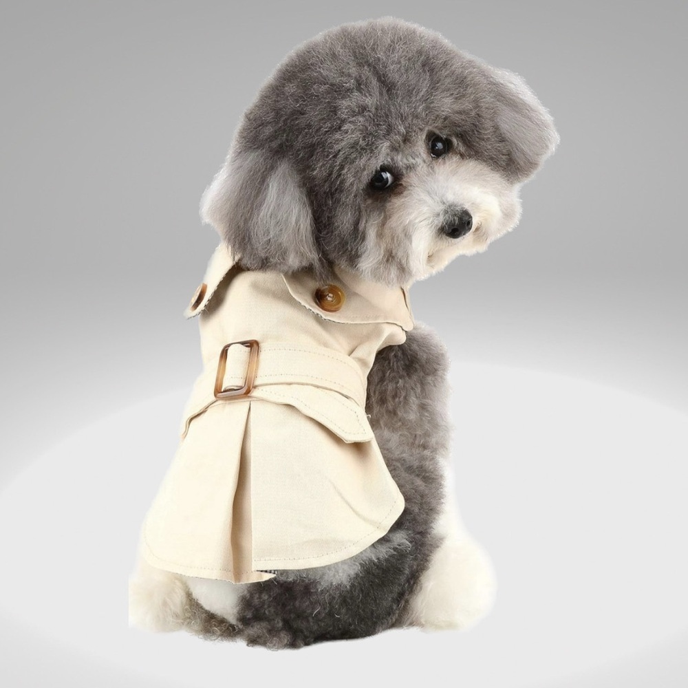 Trench Coat Winter Warm for Puppy or cat Jacket